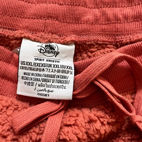 Disneyland Sherpa Fleece Spirit Jersey Sweatpants - Picture 3 of 4